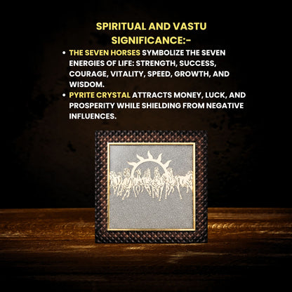 Golden Surya Chariot Frame